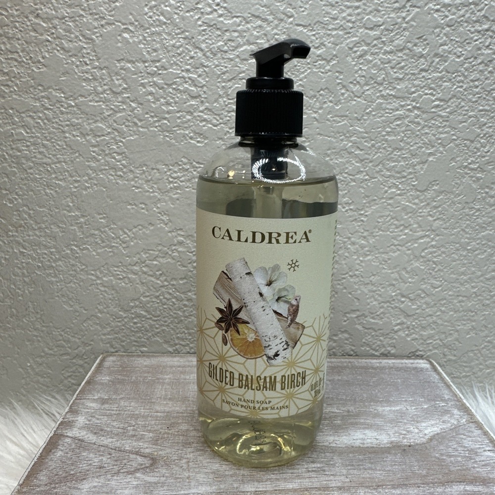 $12 🌙 Caldrea Hand Soap, Gilded Balsam Birch, 10.8oz NEW